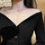钛钢项链女双层简约锁骨颈链小众设计网红吊坠气质冷淡风脖子饰品(玫瑰金（双层） 默认版本)第2张高清大图