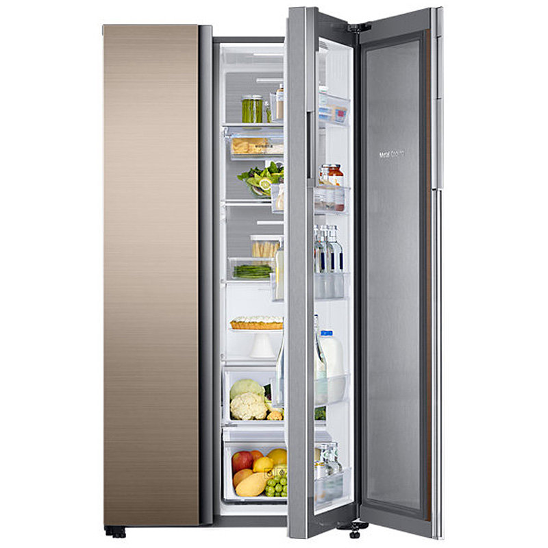 三星(samsung)冰箱rh62k62817a/sc 蝶门·美食窗系列 叠式双开门冰箱