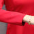 莉妮吉尔2016春秋新款连衣裙女韩版修身显瘦长袖针织女裙大码红色裙打底裙(黑色 XXL)第5张高清大图