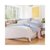 多喜爱简约日式全棉水洗棉四件套纯色条纹格子床上用品(柒夏锦年)第6张高清大图