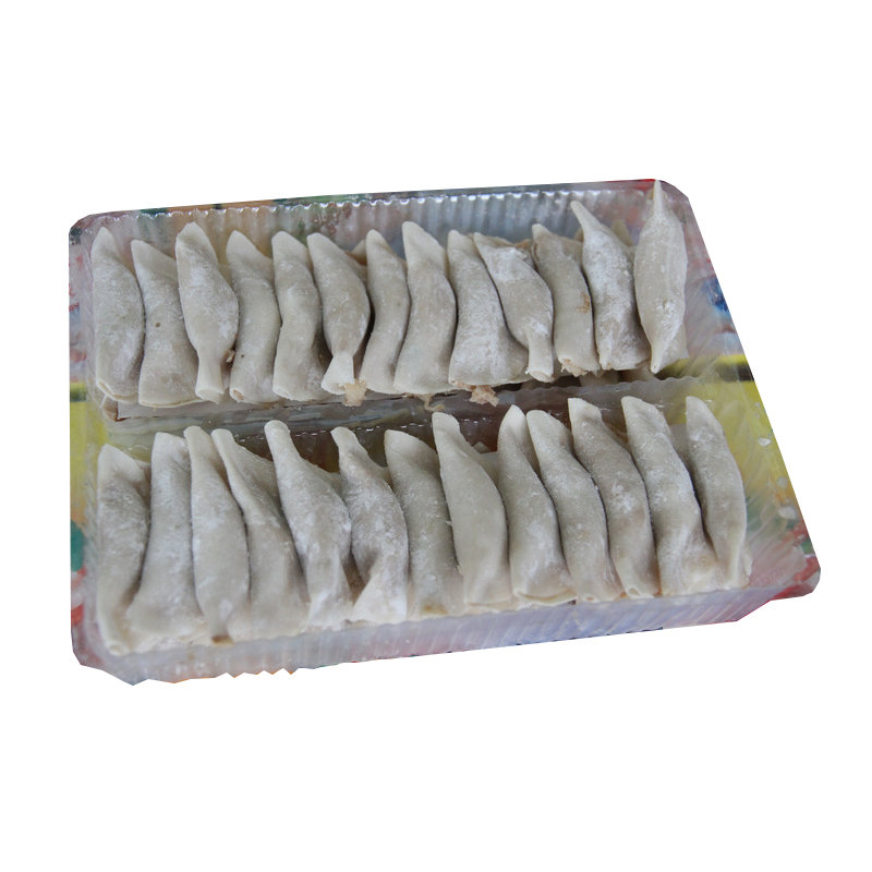 聚福鲜冷冻食品顺德凤城特产 顺德和兴速冻鱼皮角350g/盒 鱼皮饺 火锅