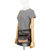 COACH 蔻驰 奢侈品 女士专柜款山茶花系列黑棕拼色人造革配皮单肩斜挎链条包(C2462 B4NQ4)第10张高清大图
