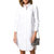 THOM BROWNE白色女士连衣裙 FDS002E-06177-10040白 时尚百搭第4张高清大图