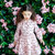 2019春季新款女童连衣裙中小童韩版可爱印花长袖儿童裙(140 粉色)第2张高清大图