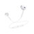 vivo无线蓝牙耳机X9 X7 X5pro X5max Y51通用入耳式运动耳机(白色)第3张高清大图