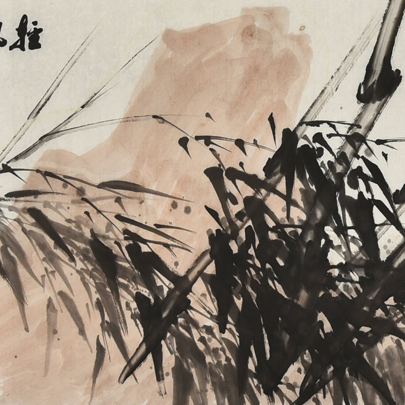 何春来 中国美术家协会员 国家一级美术师《轻风摇玉枝》2.4米