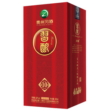 42度习酒習酿·窖龄10浓香型白酒 500ml(1瓶 瓶)