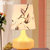 汉斯威诺现代简约创意时尚装饰台灯 卧室床头灯 欧式温馨婚庆台灯HS204001(奶糖色(3W光源))第3张高清大图