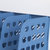 惠普生（NEWHOPSON）办公室三联收纳文件架3栏组合资料架书架桌面文件架  10个装(蓝色)第4张高清大图