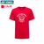 尤尼克斯官网 YOB20001CR 2020全英纪念衫 男款运动T恤yy羽毛球服(桔色 XL)第3张高清大图
