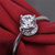 梦克拉Mkela 白18K金钻石戒指60分钻石戒指F-G色 钻石女戒 体会 求婚戒第5张高清大图