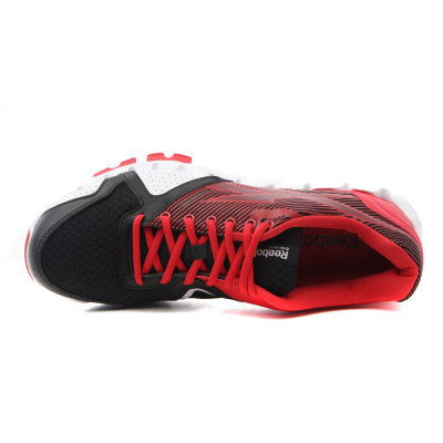 锐步REEBOK男鞋跑步鞋运动鞋 J95959(黑+红+白 40.5)
