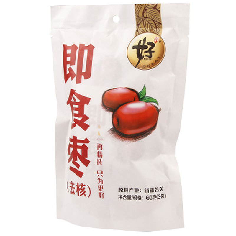 好牌即食枣 60g/袋