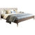 进畅家具 床 实木床简约现代双人床1.8米1.5m北欧白蜡木床新中式卧室婚床(1.8*2米（胡桃色） 床)第5张高清大图