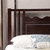银卧新中式实木床1.8米1.5米双人床现代中式实木床婚床卧室家具(黑檀色 定制单拍不发货)第2张高清大图