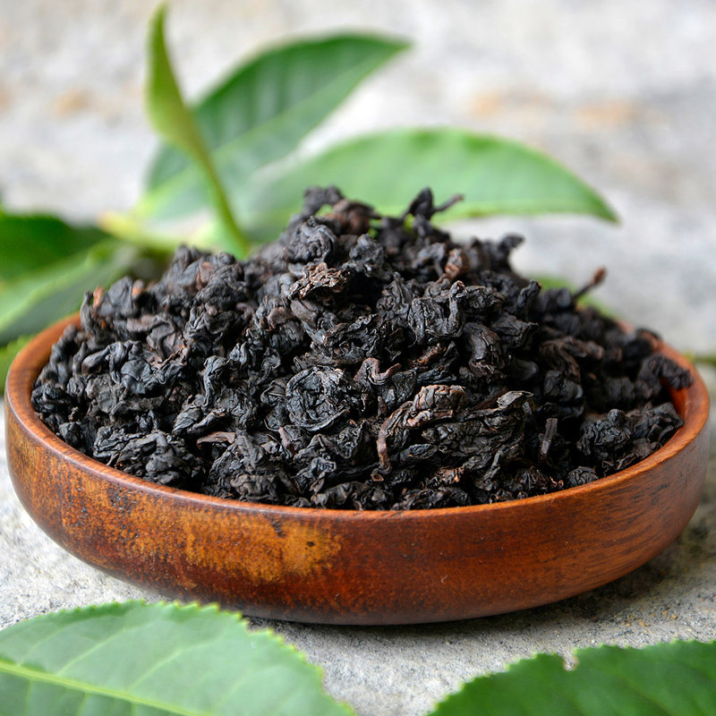 五虎特级黑乌龙茶叶木炭技法油切黑乌龙茶250g*2盒