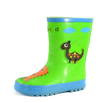儿童雨鞋韩国新款儿童防水环保儿童雨靴宝宝雨鞋卡通雨鞋防滑雨靴(绿色 31码（内长20.6cm))