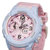 卡西欧（CASIO）手表 BABY-G 女士马卡龙撞色 防震防水LED照明手表BGA-230PC-2B(粉色 树脂)第2张高清大图