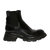 Alexander McQueen黑色女士马丁靴 666368-WHZ84-100037黑 时尚百搭第2张高清大图