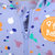 棉果果秋季童装套装连帽开衫男童长袖卫衣裤子套装女运动休闲套装(120cm 蓝色)第5张高清大图