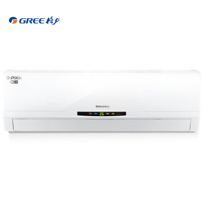 格力（Gree）大1匹 变频  Q铂  冷暖电辅 壁挂式空调 KFR-26GW/(26596)FNAa-A3空调(白色)