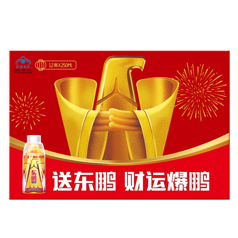 东鹏特饮礼盒装250ml12瓶箱2箱共24瓶功能饮料累了困了喝东鹏特饮