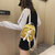 帆布包双肩包女2019新款时尚韩版可爱萌少女软妹迷你小背包旅行包(白色 默认版本)第2张高清大图