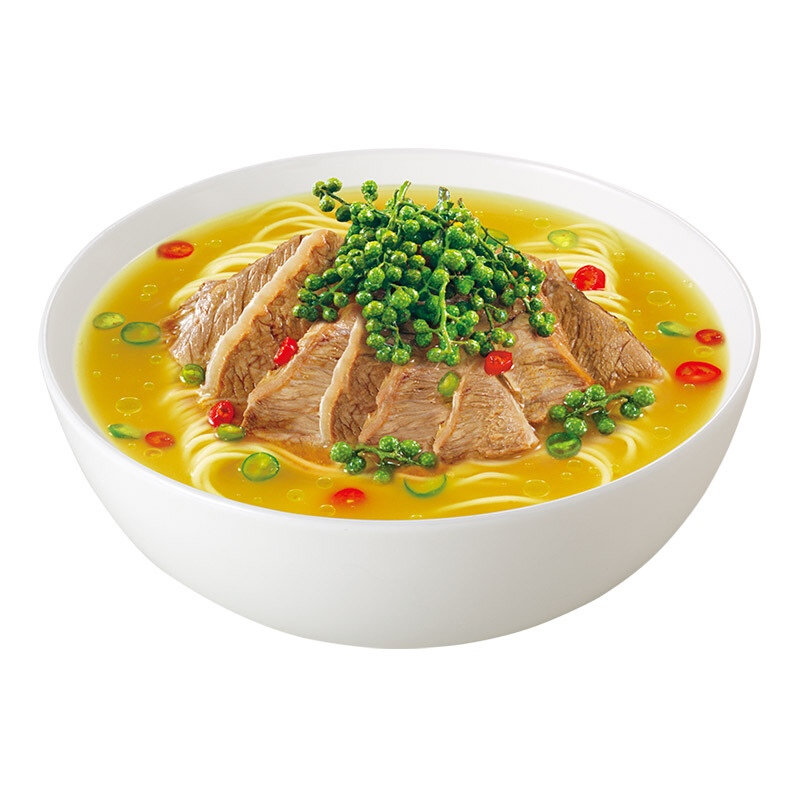 康师傅方便面大食桶藤椒牛肉面12桶桶面泡面整箱装休闲零食国美超市