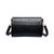 莱蒙8230欧美时尚质玫瑰花单肩包斜跨小包(黑色)第3张高清大图