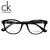 Calvin Klein卡尔文克莱恩眼镜架板材男女圆框复古眼镜框CK5860(黑色 51mm)第4张高清大图
