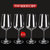 爱舒贝红酒杯套装家用醒酒器欧式大号玻璃6只装葡萄酒杯架高脚杯酒具4个S(魅影款350ml(4个))第5张高清大图