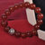 梦克拉Mkela  红玛瑙手链 珠联璧合 时尚手链(女款)第4张高清大图