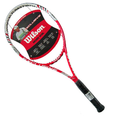 WILSON维尔胜网球拍初中级选手纳米全碳素网拍(T5961红色)