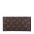 Louis Vuitton(路易威登) 棕色老花长款钱夹第3张高清大图