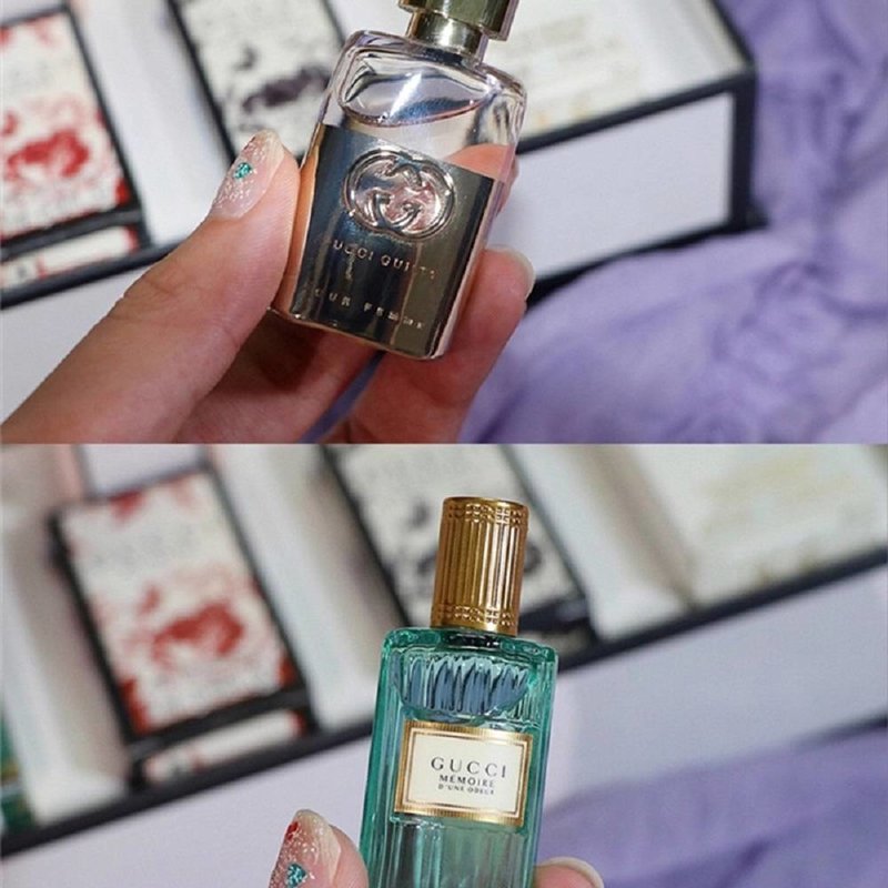 gucci真选美妆追忆香氛套装5ml4瓶礼盒装唤醒感官该商品不可退换货