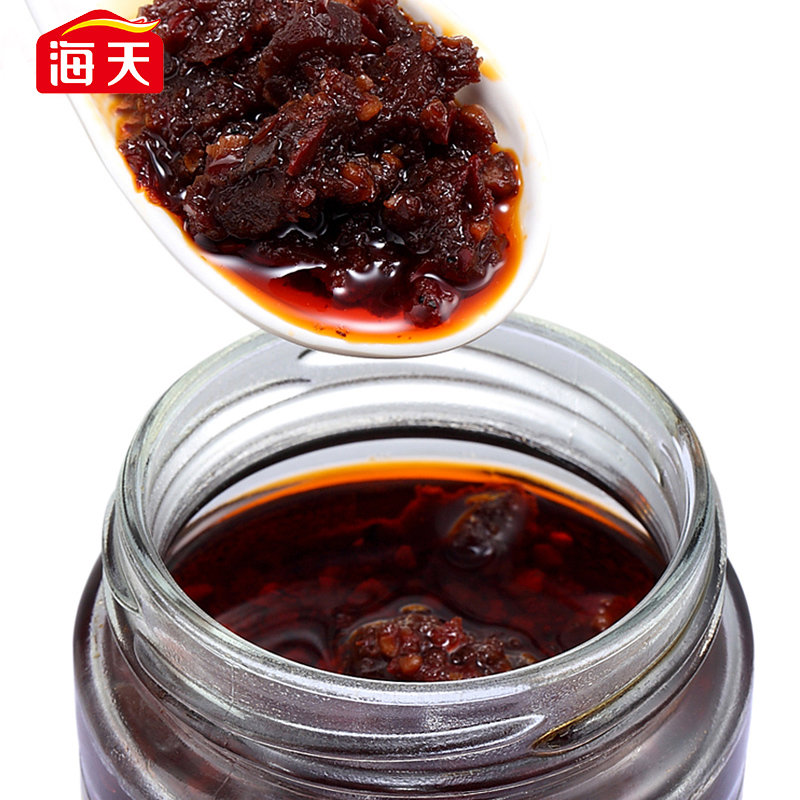 海天招牌拌饭酱200g香辣香菇酱下饭酱包邮2瓶