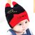 秋冬季婴儿帽子秋冬保暖套头帽韩版新生儿胎帽宝宝帽0-3-6-12个月(宝蓝色)第2张高清大图