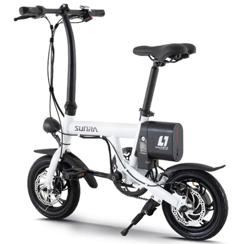 新日电动车l1mini皓月白