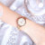 罗西尼CHIC系列时尚石英女表白盘玫瑰金编织带619920G01E 国美超市甄选第5张高清大图