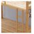 上下铺实木床 简约时尚环保双层实木床JRA0531耐磨耐高温原木色松木床(默认 默认)第3张高清大图