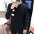 韩版青年休闲卫衣男时尚圆领套头单件男卫衣(浅灰色 XXXL)第2张高清大图