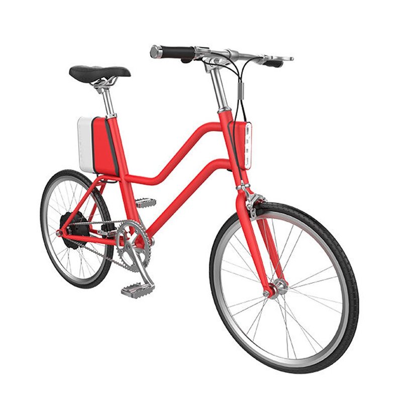 云马智行车c1助力车女款典雅红20kmh超高时速75km续航里程180w电机