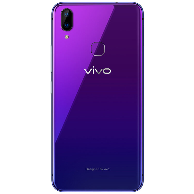 vivox21i全面屏双摄美颜拍照手机4gb128gb迷夜紫全网通4g手机
