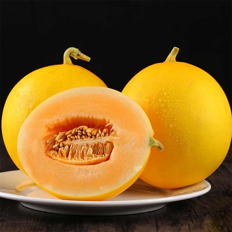 本该严选香甜黄金蜜瓜3斤 脆甜爽口 果肉细嫩