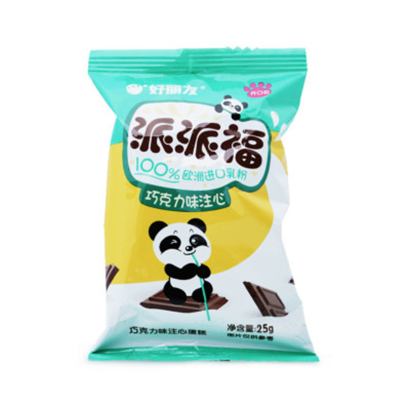 好丽友 熊猫派派福巧克力味注心蛋糕 200g/盒