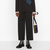 Dior男士黑色羊毛斜纹布七分裤 193C101A-4739-90046黑 时尚百搭第5张高清大图
