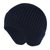 SUNTEK滑雪帽子毛线护耳帽骑车防风帽男女户外保暖秋冬季弹力加绒针织帽(L（58-60cm） 黑色【不加绒】)第5张高清大图