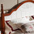 乔林曼兰 实木双人床 美式地中海风格橡木床(1.8*2m 床+床头柜2个)第5张高清大图