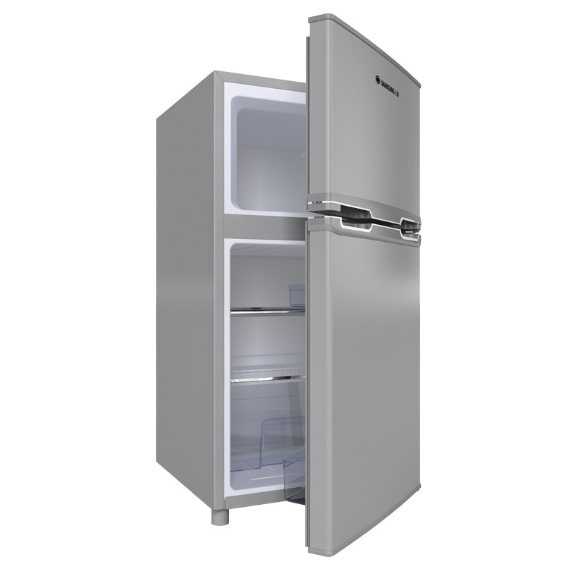 上菱103升双门小电冰箱 bcd-103c 小容量也有双温区下冷藏上冷冻节能