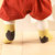 牛奶朋友秋冬韩版宝宝保暖珊瑚绒小猫可爱婴儿袜新生儿袜子(黄色 均码3-24个月)第3张高清大图